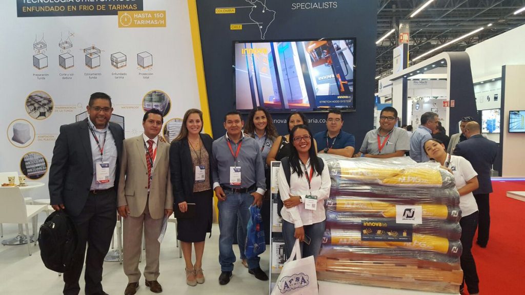 Nutec y el equipo Innova en ExpoPack