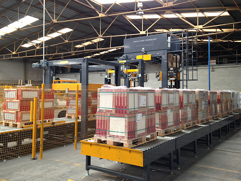 Stretch Hood Velocidad Automatizacion Packaging Ceramica